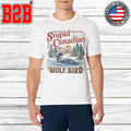 Stupid Canadian Wolf Bird Heated Rivalry Inspired Shirt