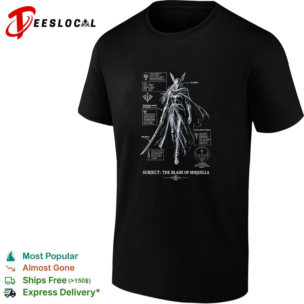 Subject the blade of Miquella schematic shirt