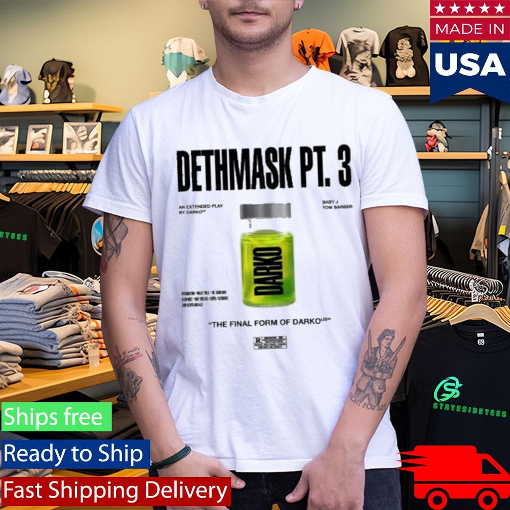 Substance Shaka Dethmask Pt. 3 The Final Form Of Darko Shirt