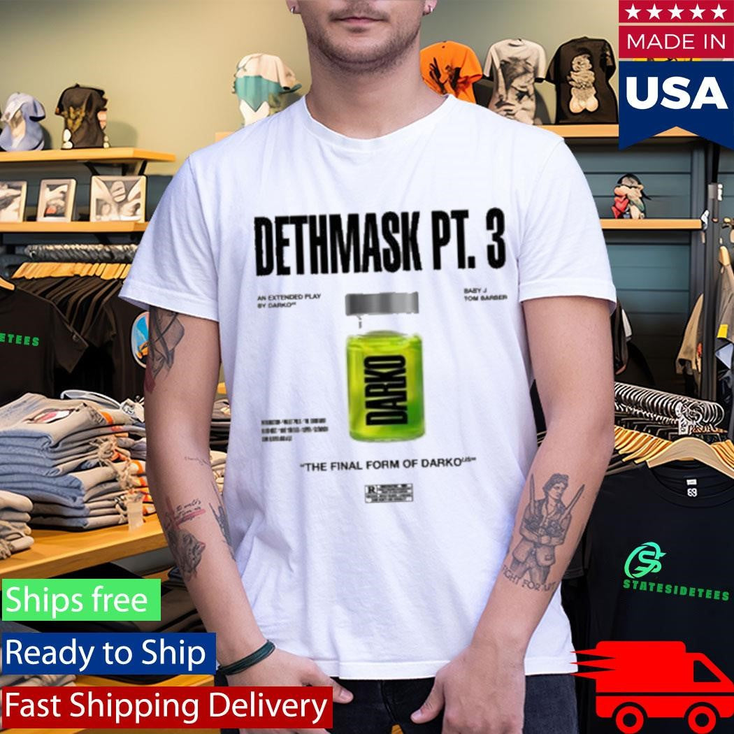 Substance Shaka Dethmask Pt. 3 The Final Form Of Darko Shirt