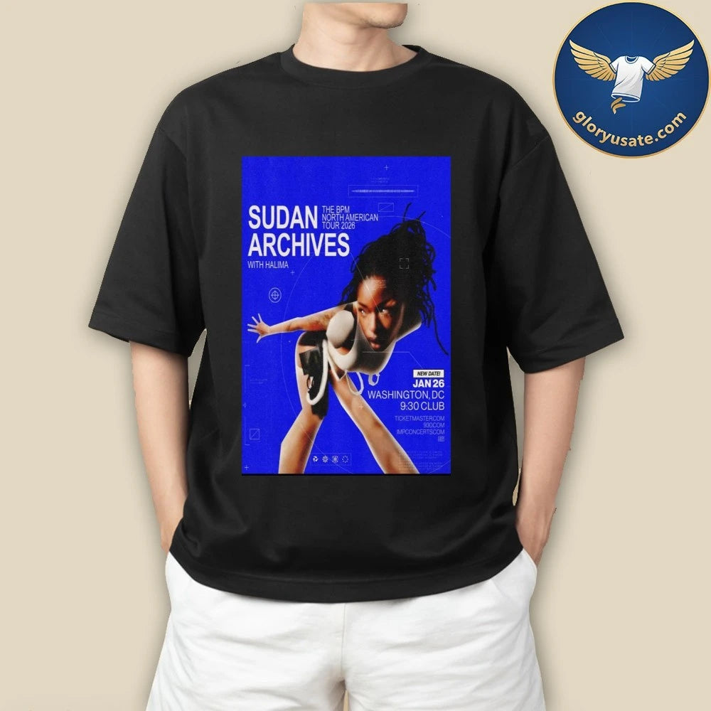 Sudan Archives Jan 26 2026 9 30 Club Washington DC Poster Shirt