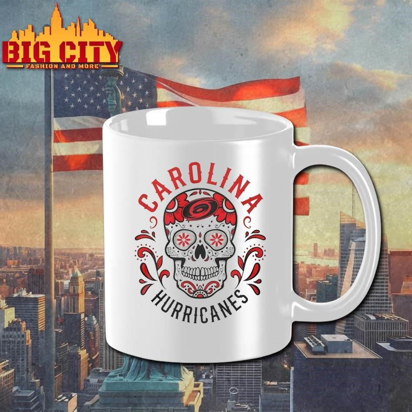 Sugar Skull X Carolina Hurricanes Hockey Logo 2025 Shirt