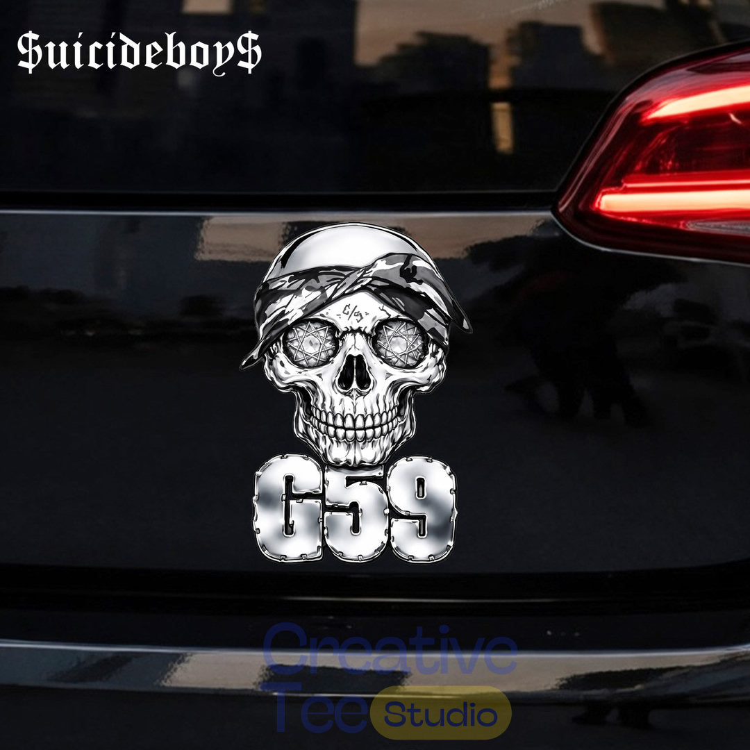 Suicideboys G59 Premium Car Name Badge