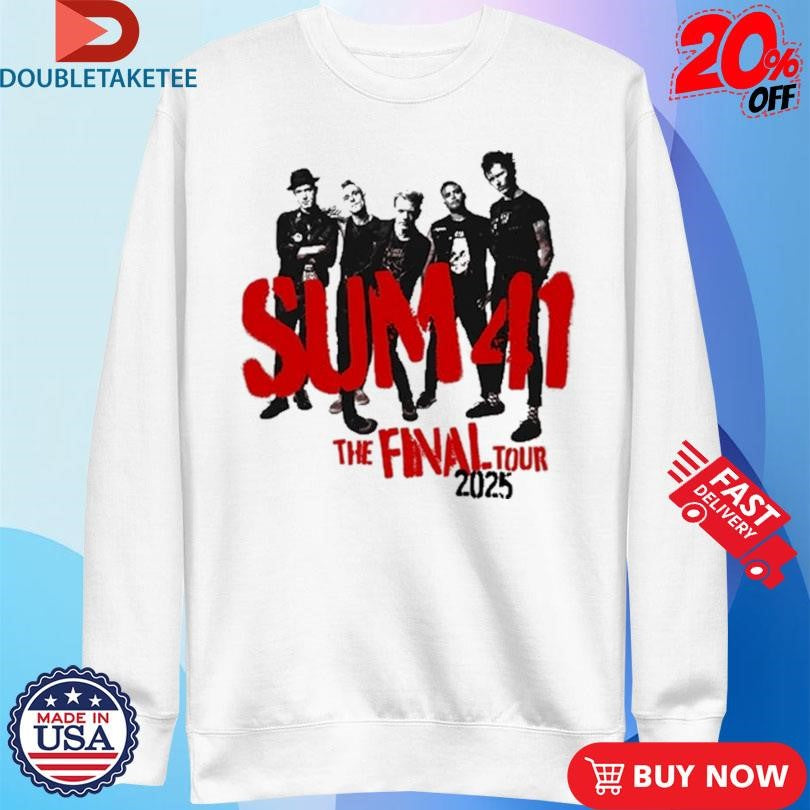 Sum 41 The Final Tour Of The Setting Sum 2025 Shirts