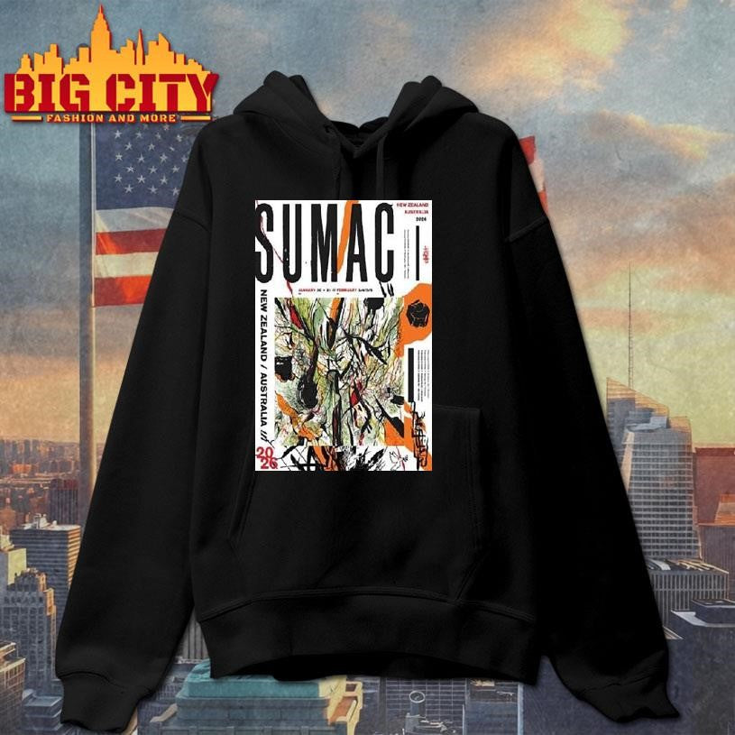 Sumac Band New Zealand And Australia Tour 2026 Shirt