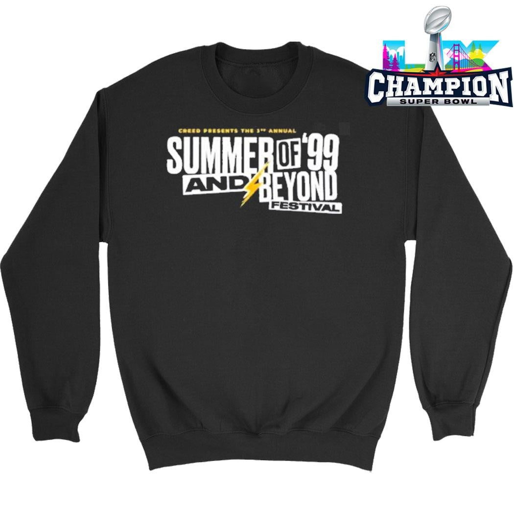 Summer Of ’99 And Beyond Festival 2026 Full Lineup In Tinley Park Illinois At Credit Union 1 Amphitheatre Creed Presents The 3rd Annual Shirt