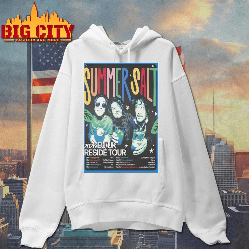 Summer Salt 2026 EU-UK Reside Tour Poster Shirt