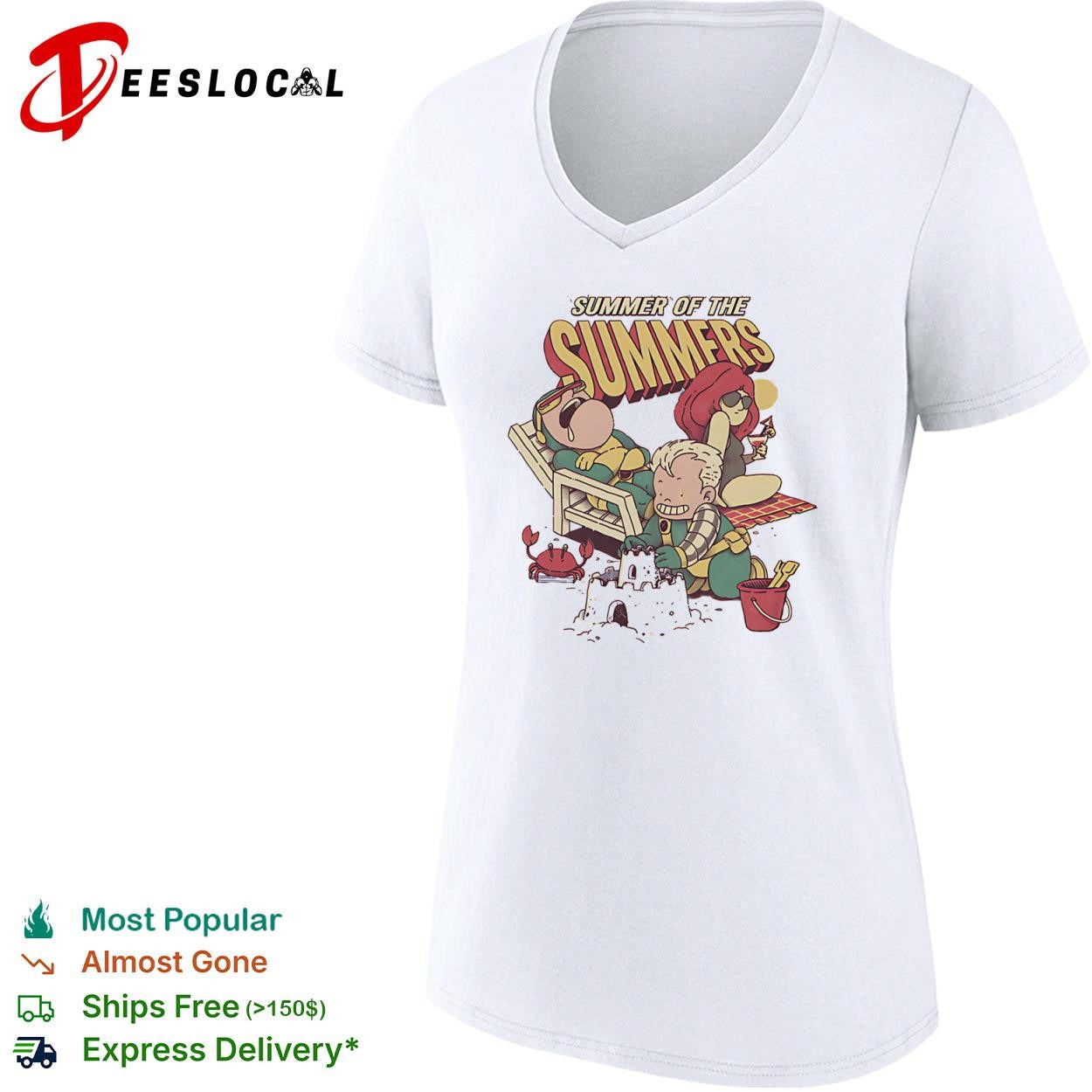 Summer of the Summers Cyclops Phoenix and Cable at the beach shirt