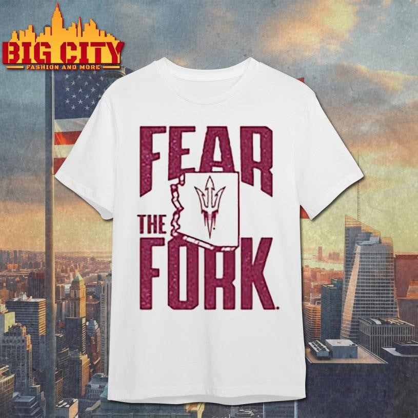 Summit Sportswear Arizona State Sun Devils Youth Tan Fear the Fork Shirt
