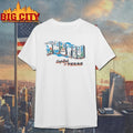 Summit Sportswear Austin Light Blue Greetings From shirt