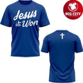 Sun Devil Football Jesus Won 2025 New Two Sided Shirt