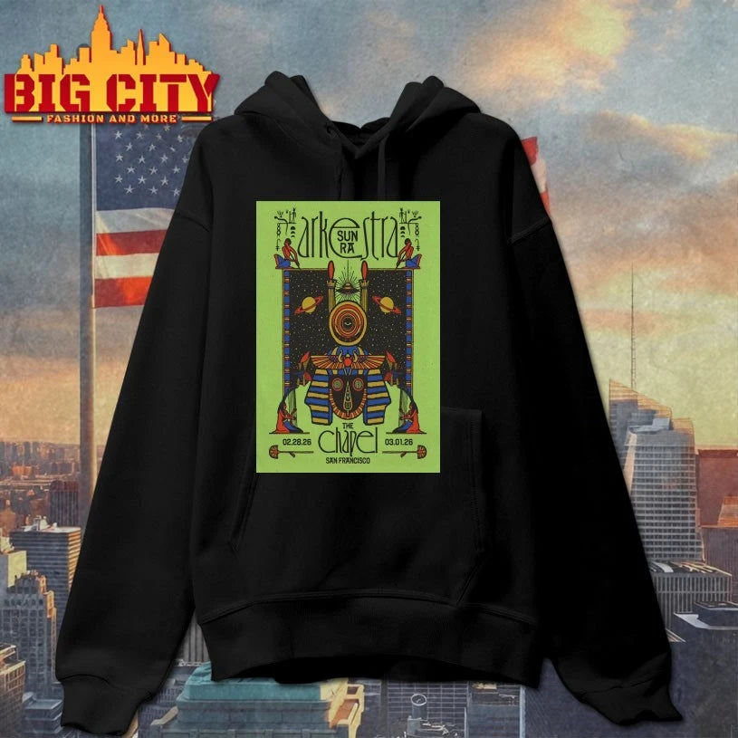 Sun Ra Arkestra San Francisco Event On Feb 28-Mar 1 2026 Poster shirt