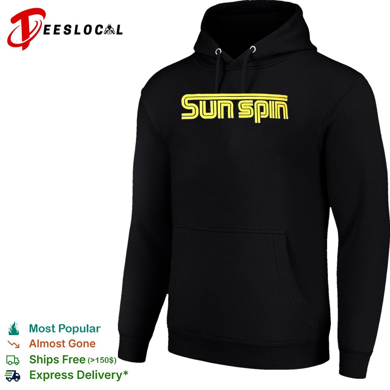 Sun Spin retro 70s shirt