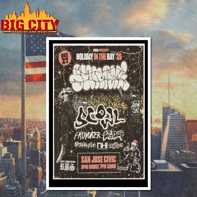 Sunami 12.27.2025 San Jose Civic In San Jose CA Poster shirt