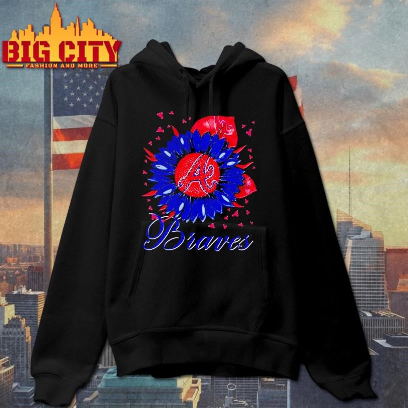Sunflower X Atlanta Braves Baseball Logo Shirt
