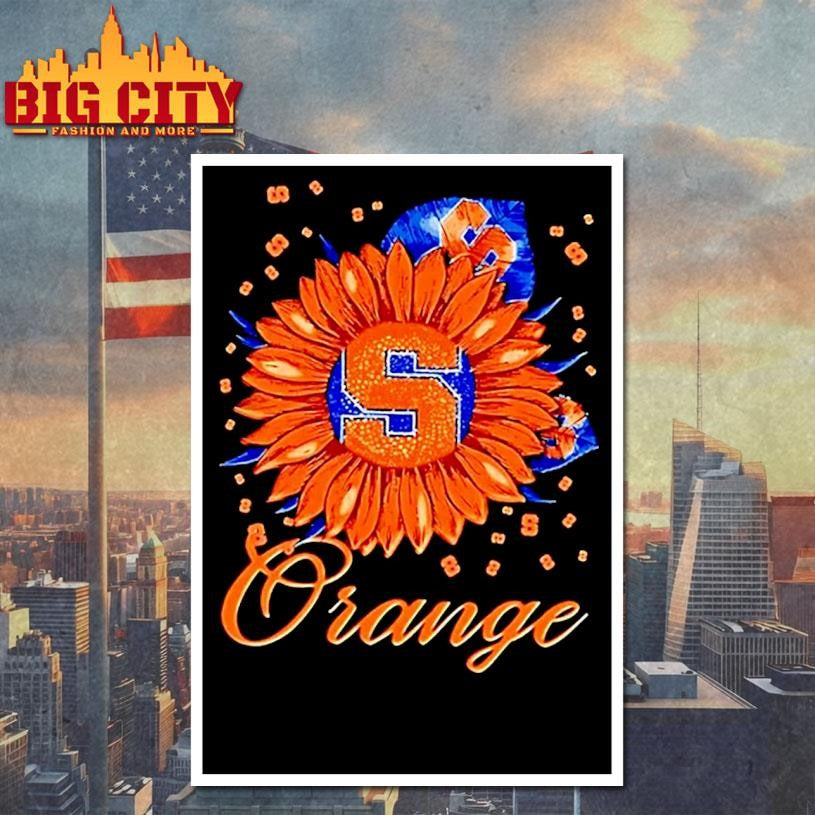 Sunflower X Syracuse Orange Football Logo Shirt