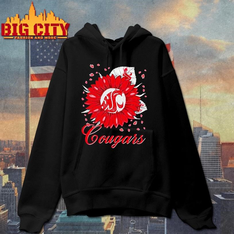 Sunflower X Washington State Cougars Football Logo Shirt