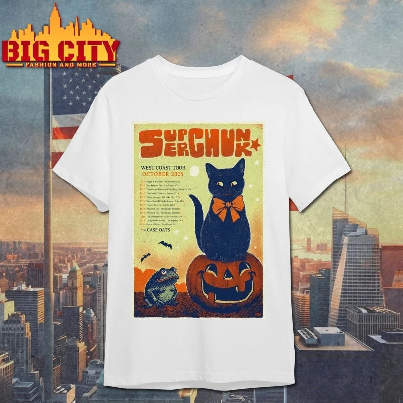 Super Chunk West Coast 2025 Tour Poster Shirt