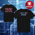 Super Kat World Super Kat Music Matters Two Sided Shirt