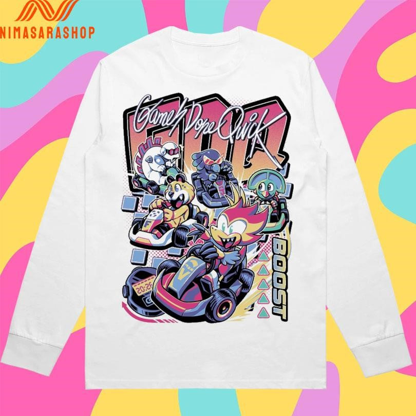 Super Mascot Racers Games Done Quick Boost Shirts