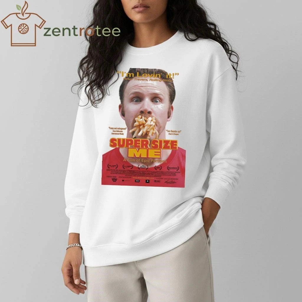 Super Size Me Morgan Spurlock tee