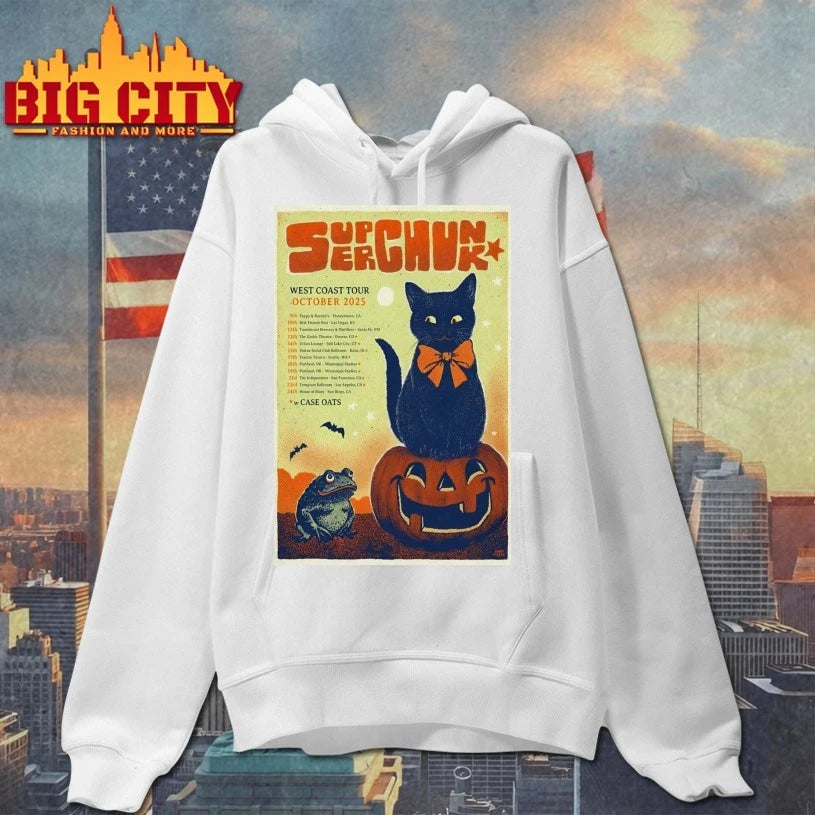 SuperChunk West Coast Tour 2025 Poster Shirt
