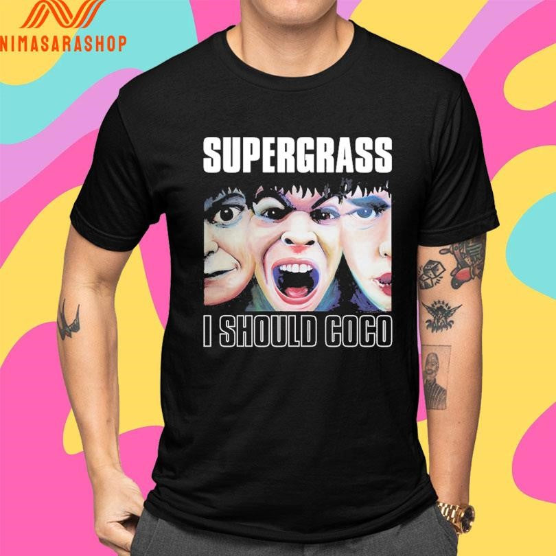 Supergrass I Should Coco Shirts