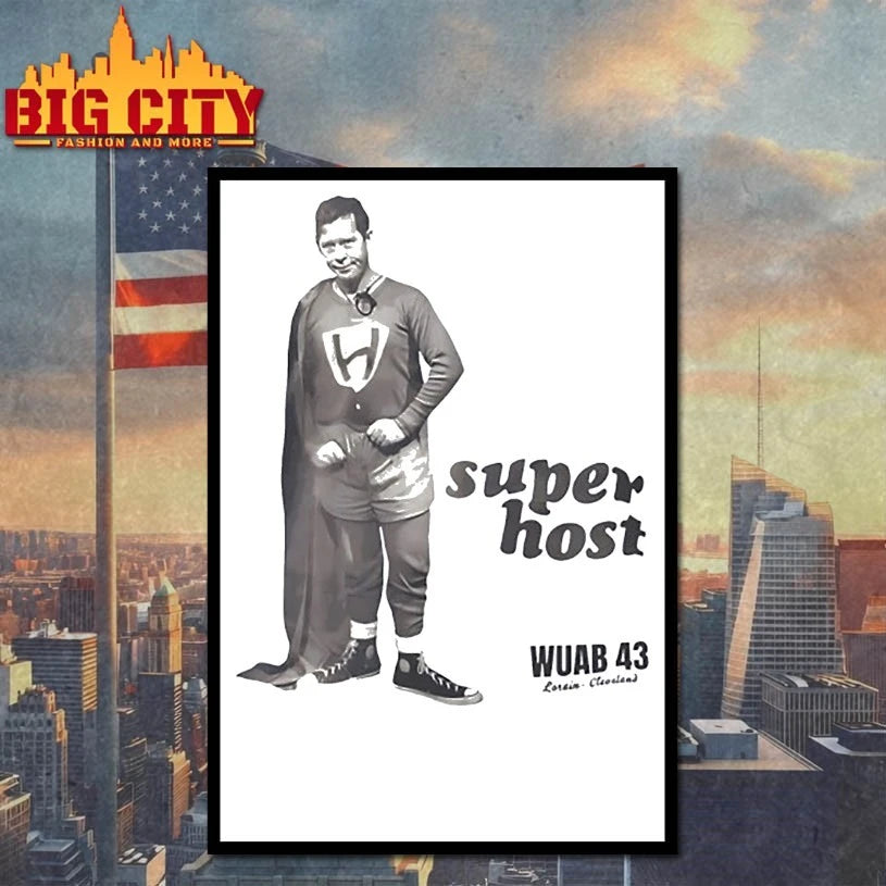 Superhost Wuab 43 Lorain Cleveland Shirt