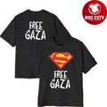 Superman Free Gaza Shirt.