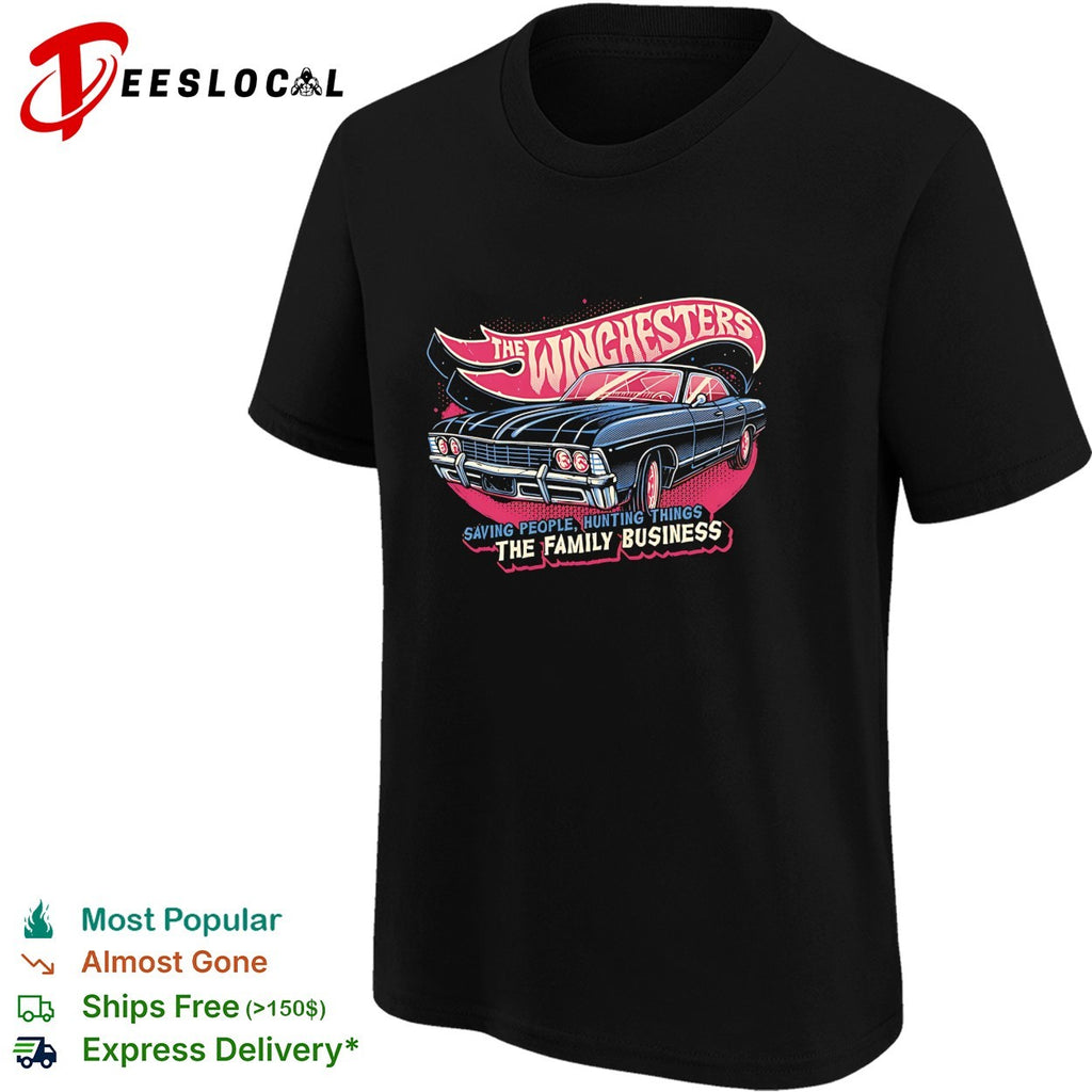 Supernatural The Winghesters Saving People Hunting Things The Family Business shirt