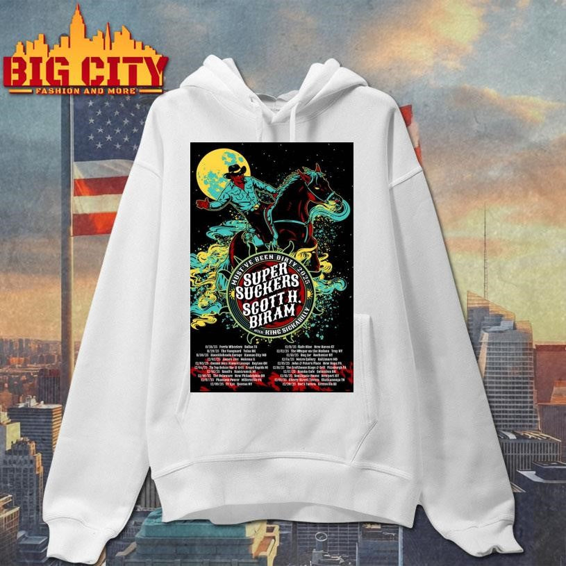 Supersuckers And Scott H. Biram Tour Poster Shirt