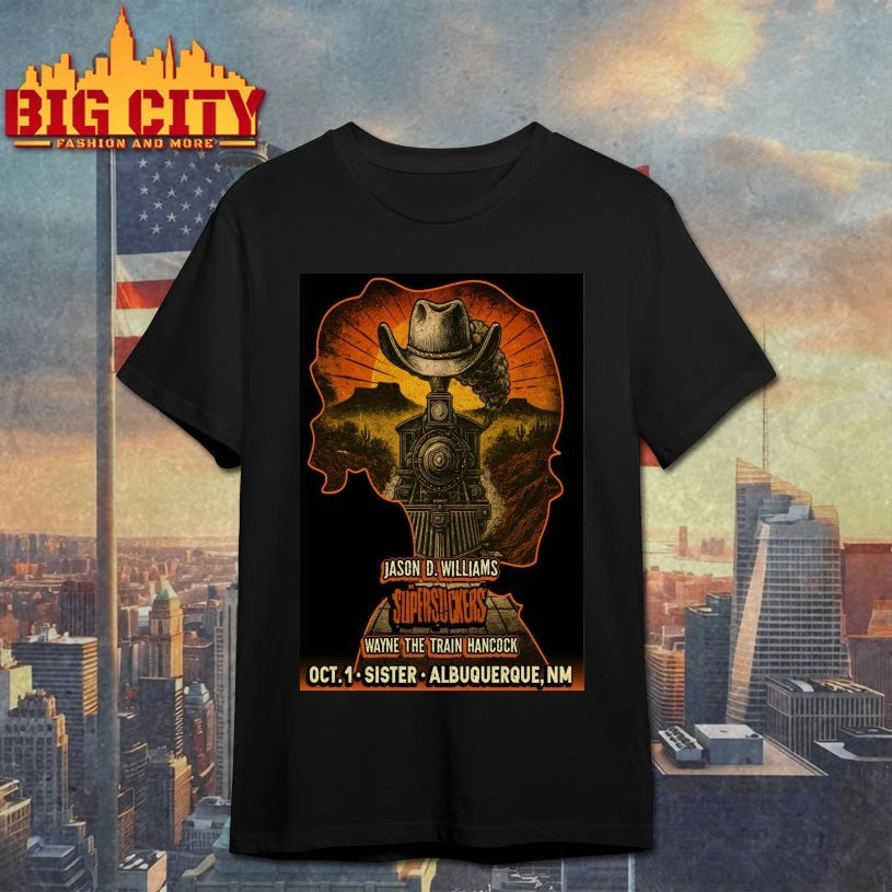 Supersuckers Oct 1 2025 Sister In Albuquerque NM Poster shirts