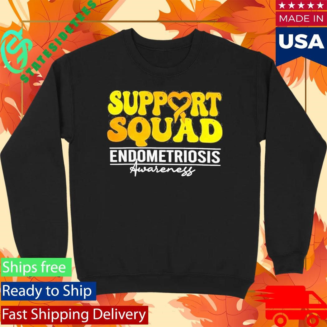 Support Squad Endometriosis Awareness Shirt