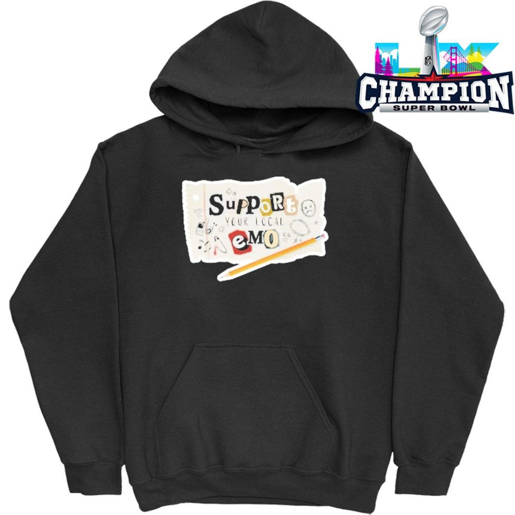 Support Your Local Emo Shirt