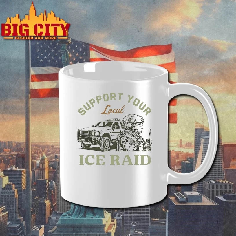 Support Your Local Ice Raid Customs Enforcement agency shirt
