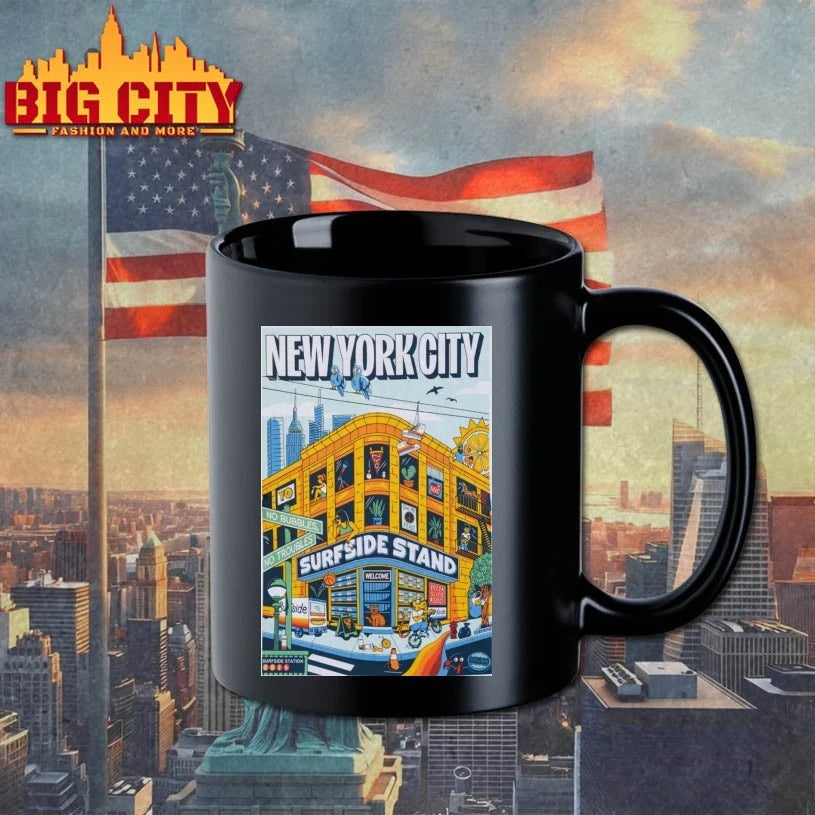 Surfside Stand 2025 New York City Poster Shirt