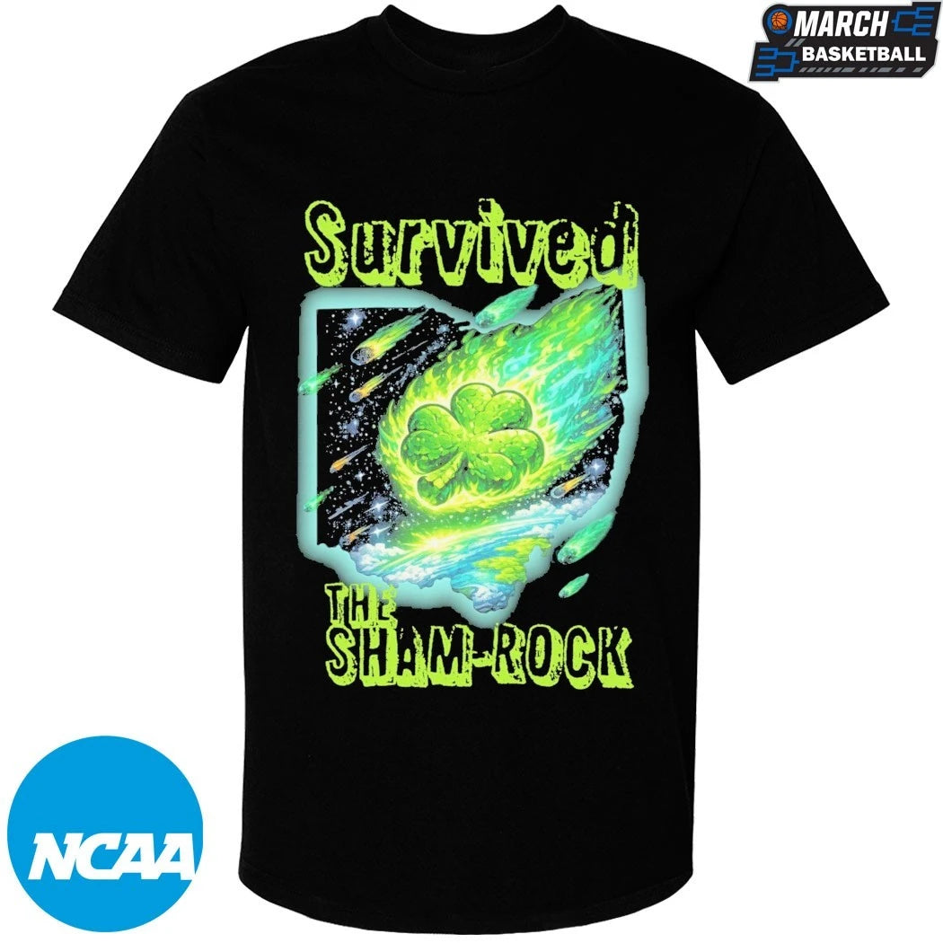 Survived The Sham-Rocked Ohio Meteor St. Patrick’s Day T-Shirts