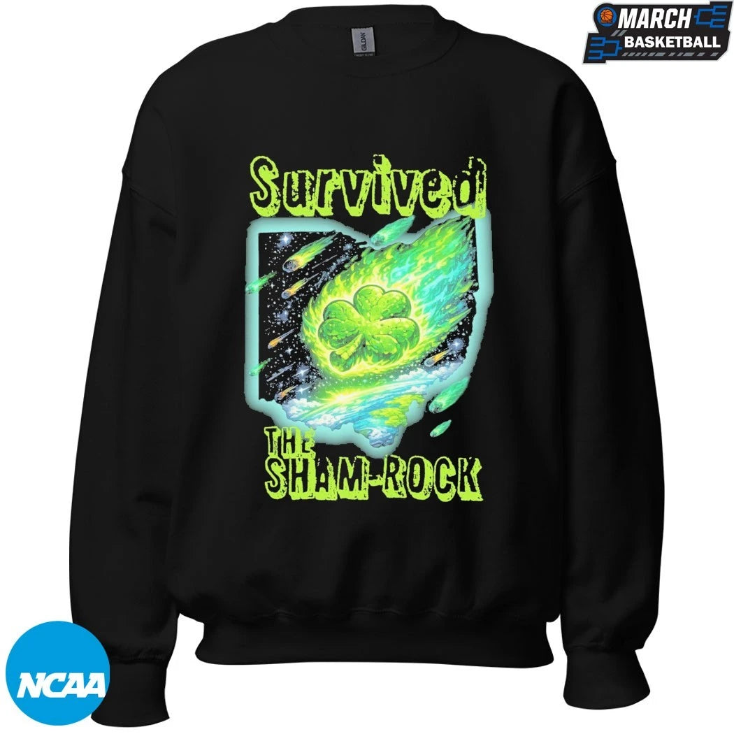 Survived The Sham-Rocked Ohio Meteor St. Patrick’s Day T-Shirts