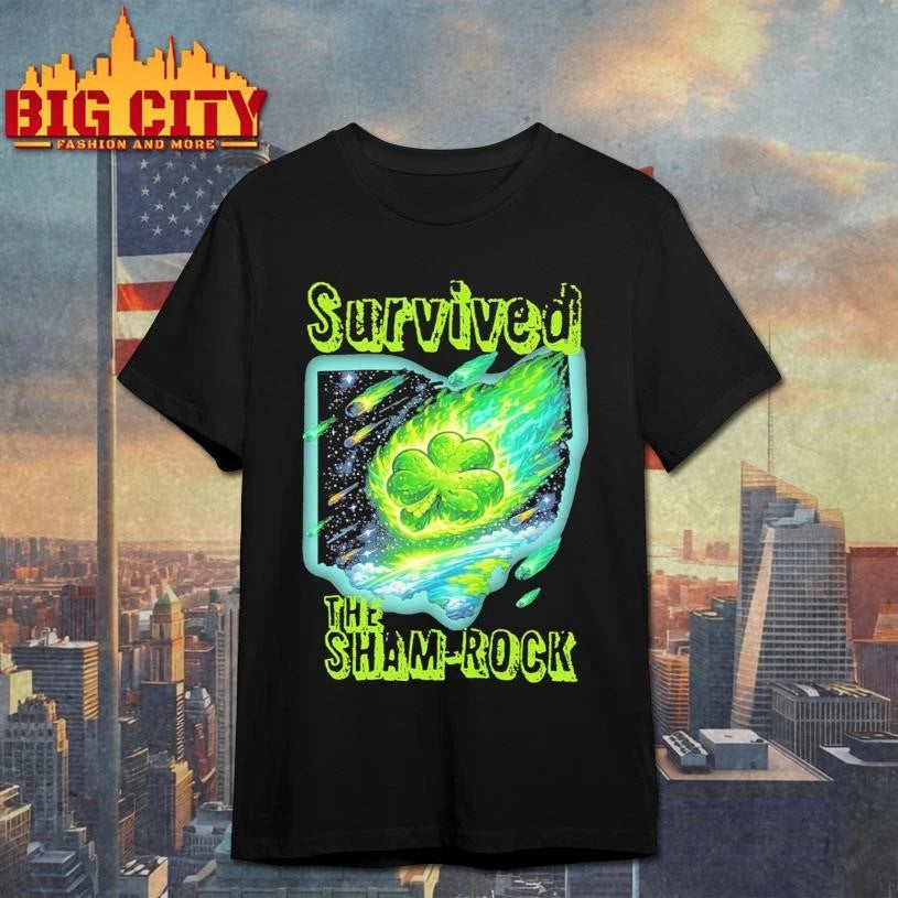 Survived The Sham-rock Clover Shirt