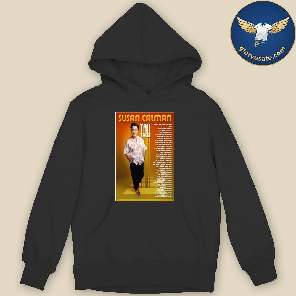 Susan Calman Brand New Stand Up Tour 2026 Poster Shirt