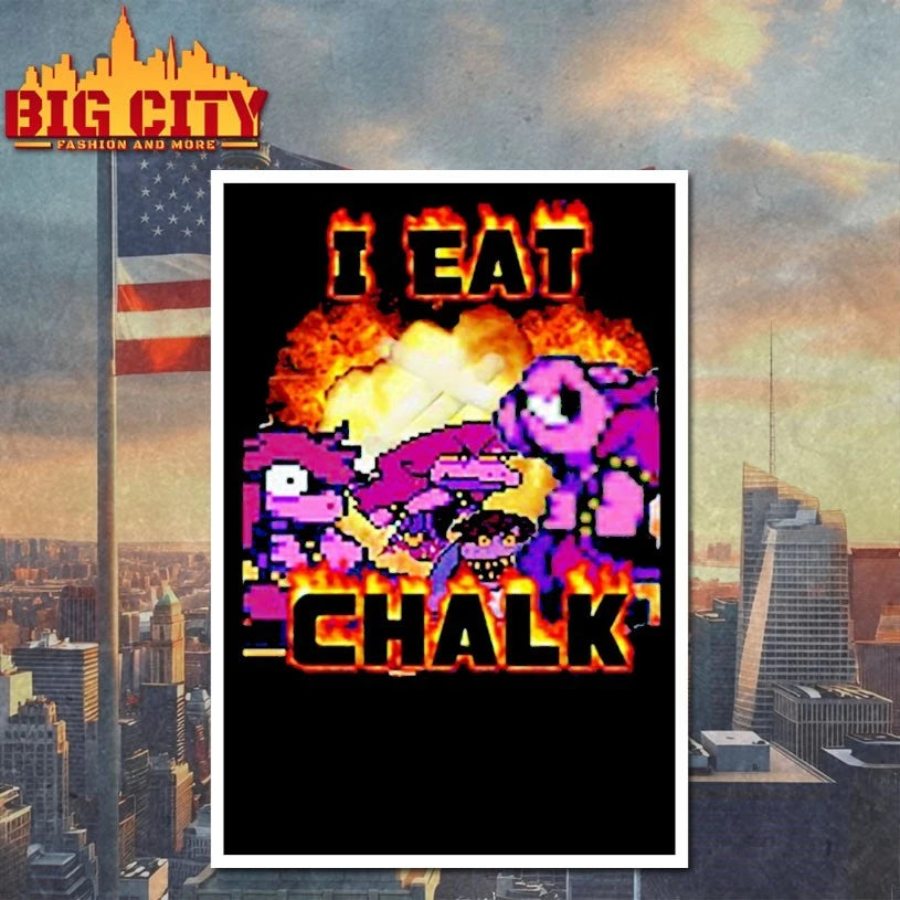 Susie Deltarune I eat chalk shirt