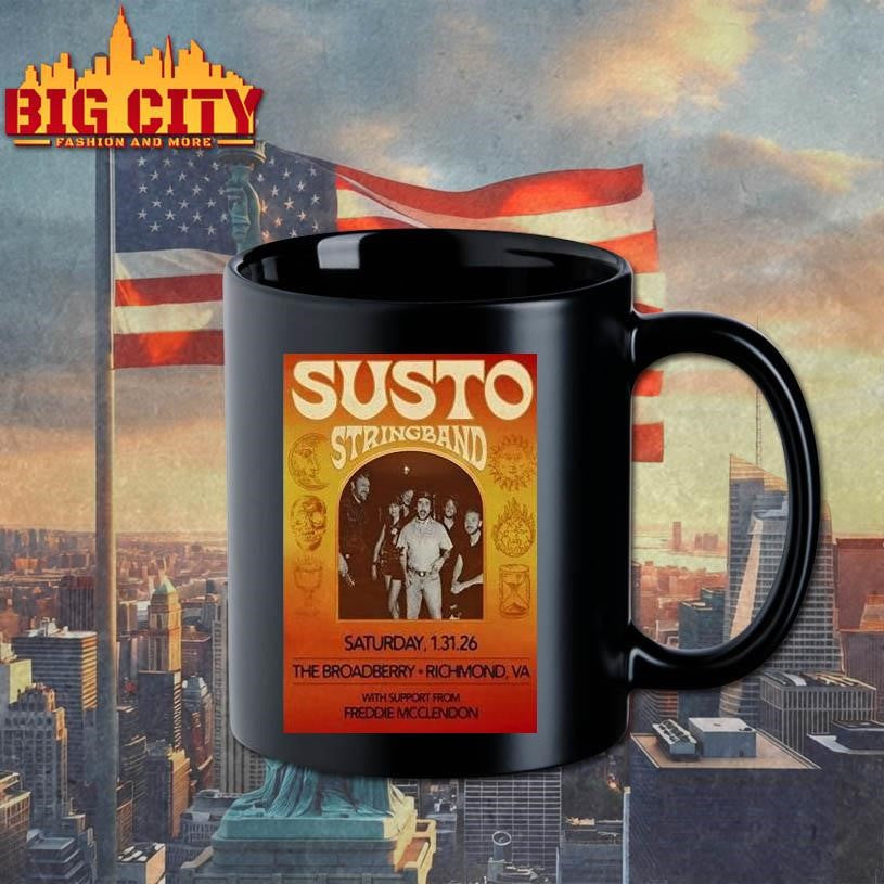 Susto Stringband 1.31.2026 Richmond Va Shirt