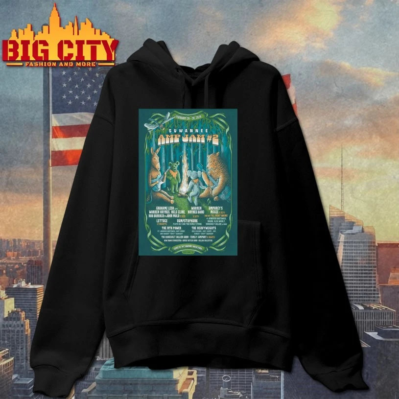 Suwannee Amp Jam Suwannee Music Park in Live Oak FL February 26-28 2026 Poster shirt