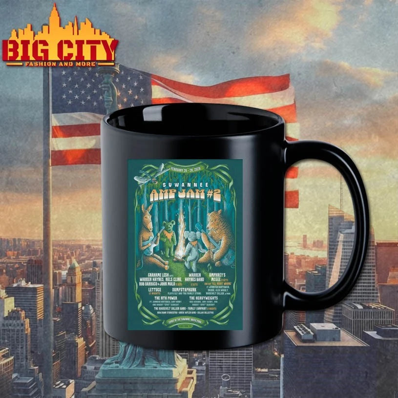 Suwannee Amp Jam Suwannee Music Park in Live Oak FL February 26-28 2026 Poster shirt