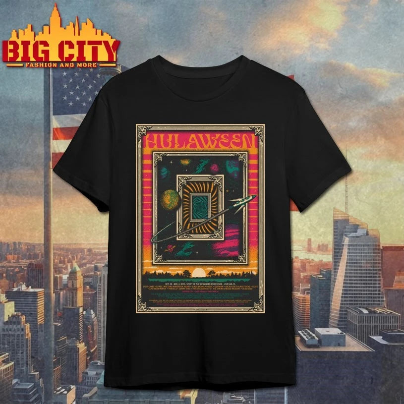 Suwannee Hulaween Oct 30-Nov 2 2025 Music Park in Live Oak FL Poster shirt