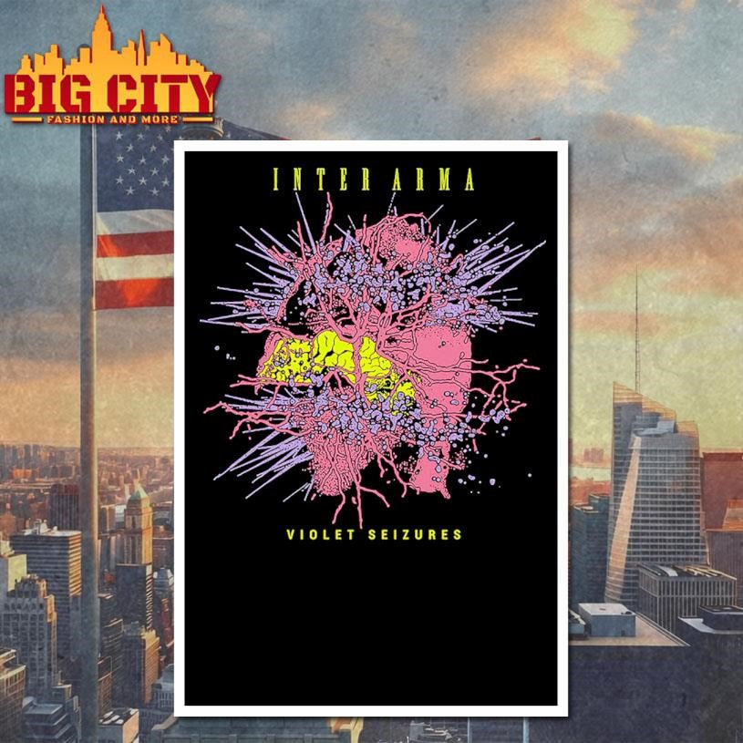 Swamp Merch Inter Arma Violet Seizures Shirt