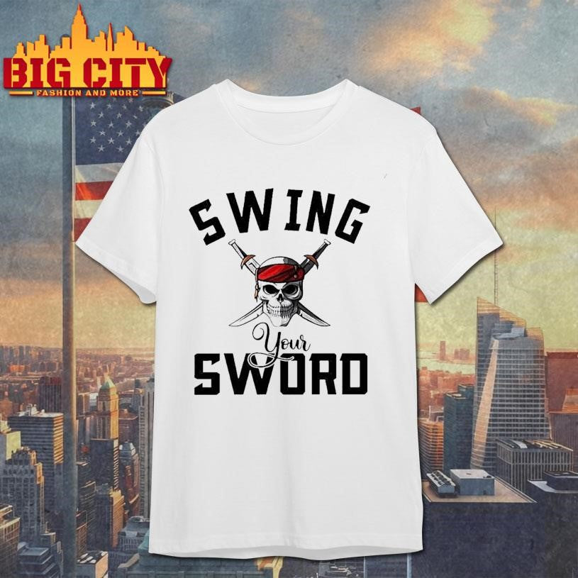 Swing Your Sword Hall State Rip Mike Coach Rest In Peace Shirt