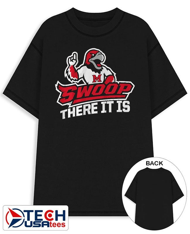 Swoop there it is Miami Redhawks Basketball mascot shirt
