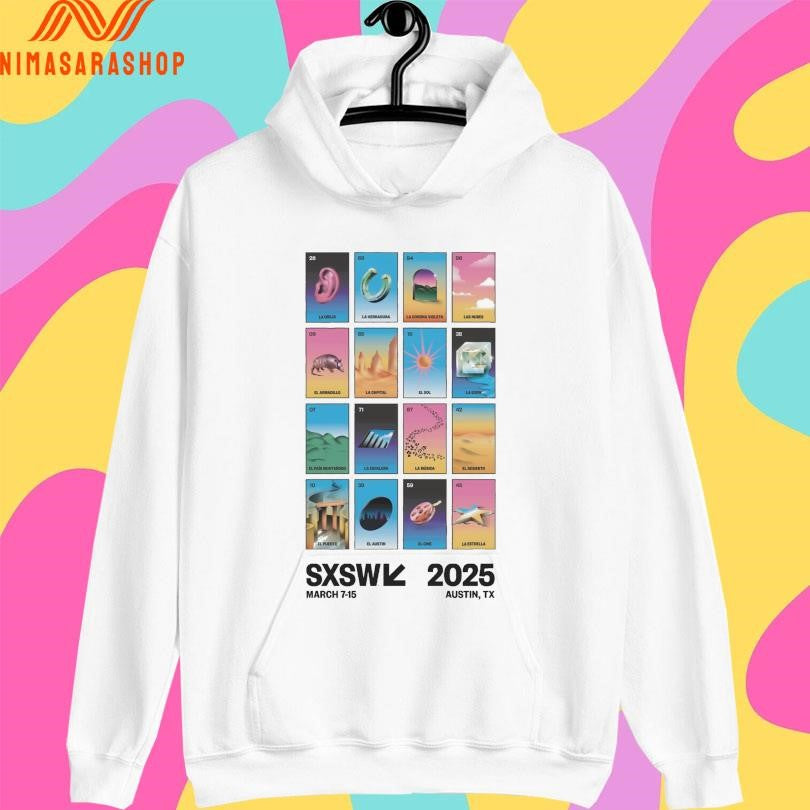 Sxsw 2025 Loteria Event March 7-15 Austin Tx Shirts