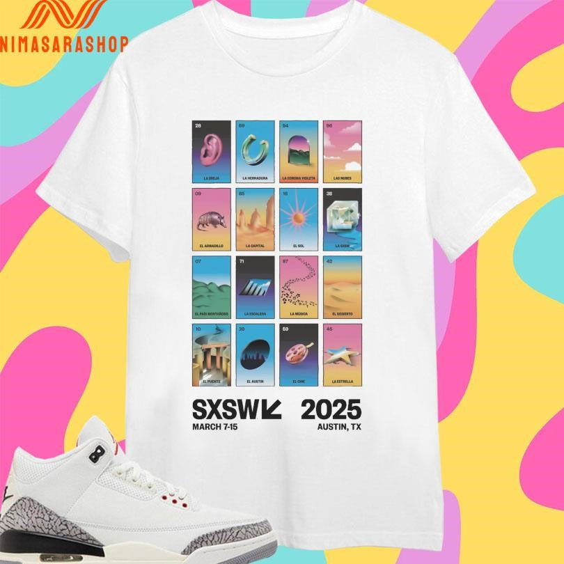 Sxsw 2025 Loteria Event March 7-15 Austin Tx Shirts